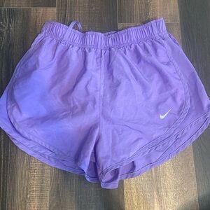 Purple Nike Dry Fir Shorts